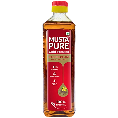 Musta Pure Cold Pressed Kacchi Ghani Mustard Oil