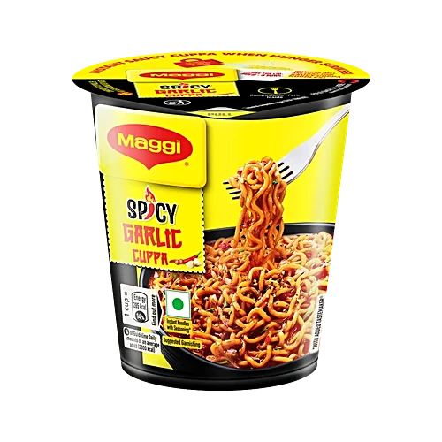 Maggi Noodles Cuppa Spicy Garlic