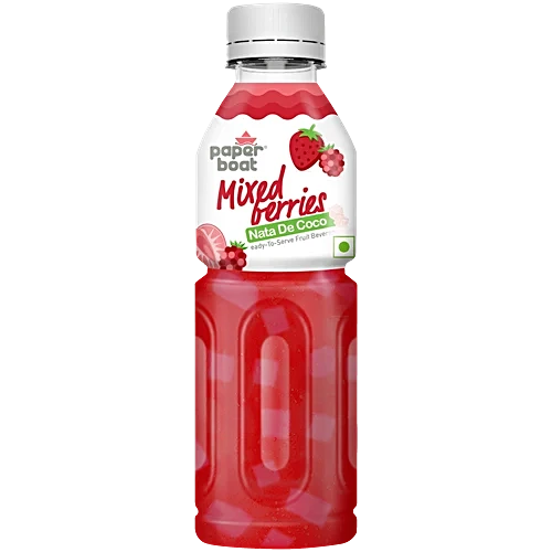 Paper Boat Mixed Berries Nata De Coco Drink