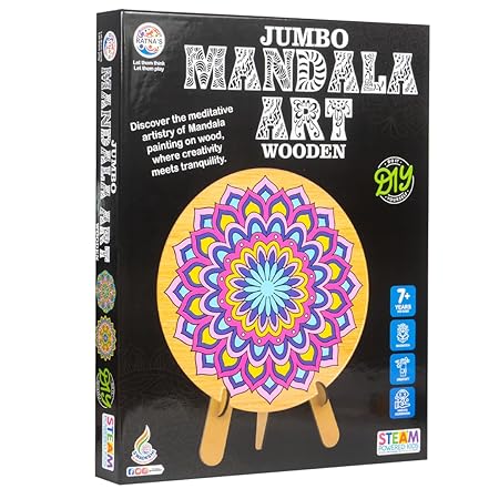 Ratnas Board Game Jumbo Mandala Art Wooden