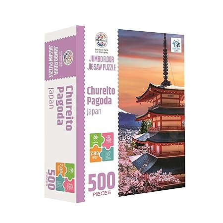 Ratnas Jumbo Floor Jigsaw Puzzle Chureito Pagoda Japan