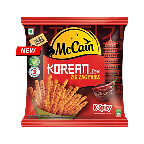 Mc Cain Frozen Veg Snacks Korean Style Zig Zag Fries