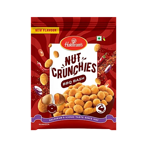 Haldirams Namkeen Nut Cracker BBQ Bash