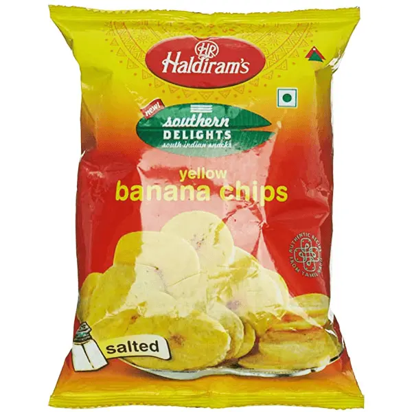 Haldirams Chips Banana Yellow Salted