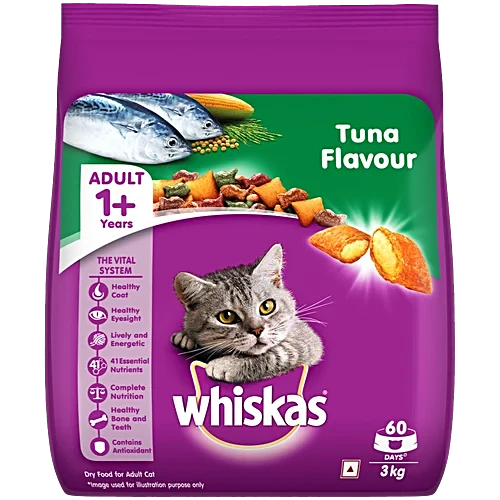 Whiskas Cat Food Adult Tuna Flavour