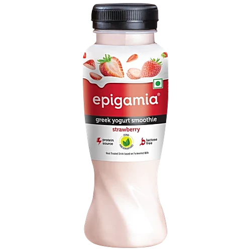 Epigamia Yogurt Greek Smoothie Strawberry