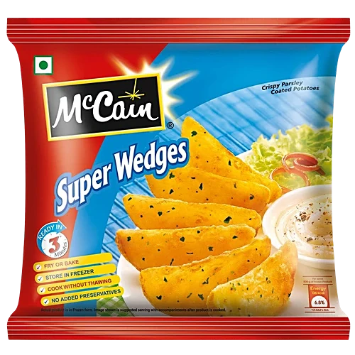Mc Cain Frozen Veg Snacks Food Super Wedges