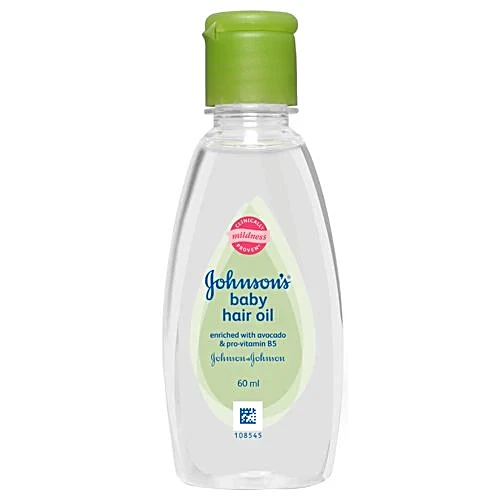Johnsons Baby Hair Oil Enriched With Avocado