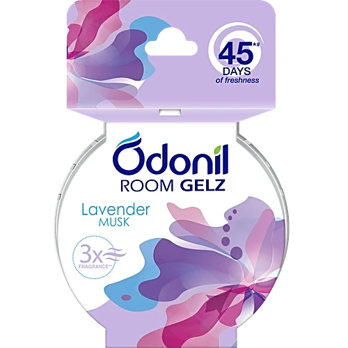 Odonil Air Freshener Gelz Lavender Musk