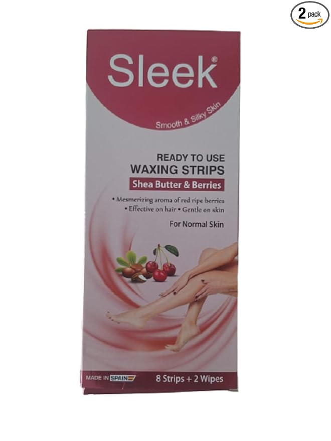 Sleek Waxing Strip Shea Butter & Berries