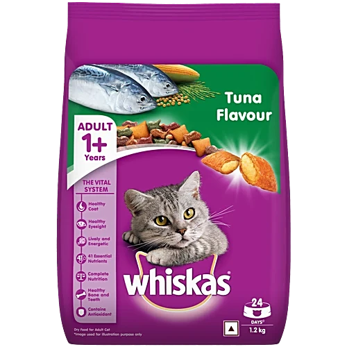 Whiskas Cat Food Adult Tuna Perise