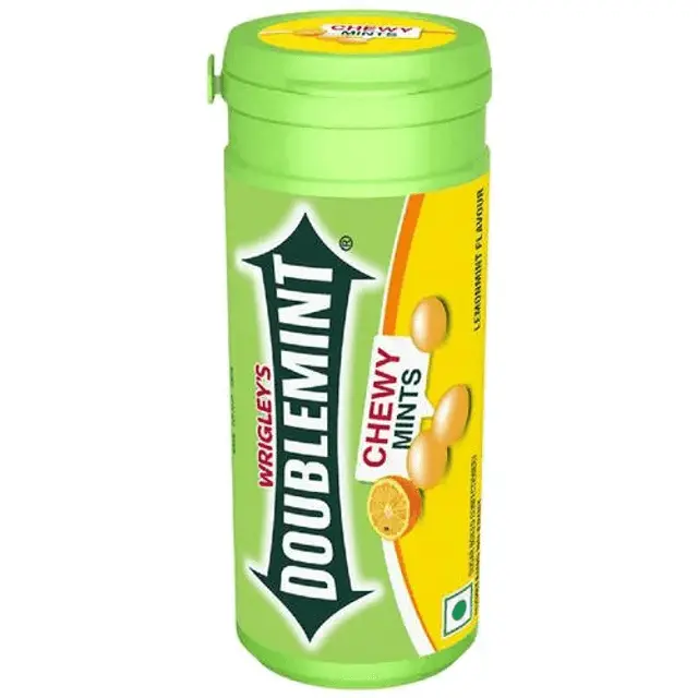 Doublemint Chewing Gum Lemon Mint Flavour