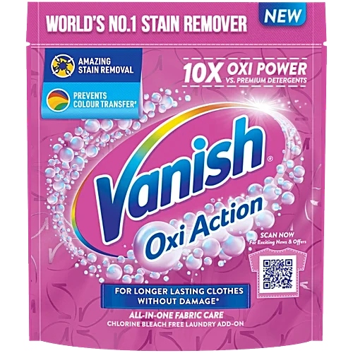 Vanish Washing Powders Oxi Action Stain Remover