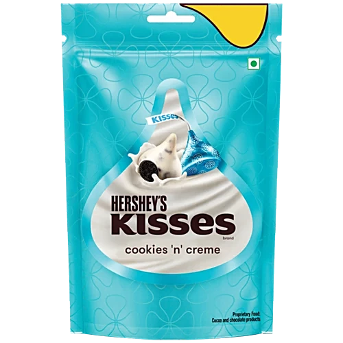Hersheys Chocolate Kisses Cookies N Creame