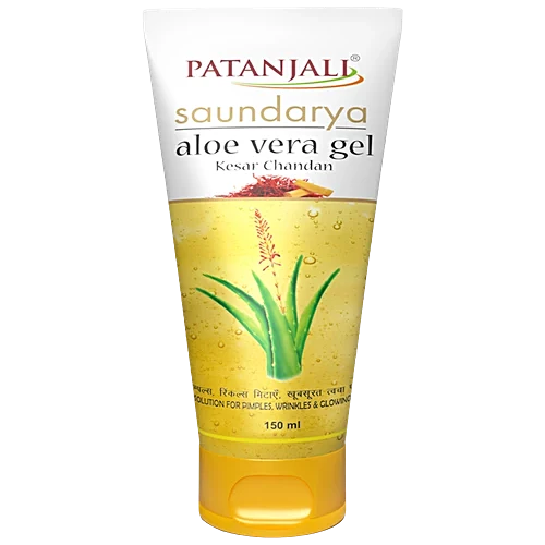 Patanjali Saundarya Alovera Gel Kesar Chandan