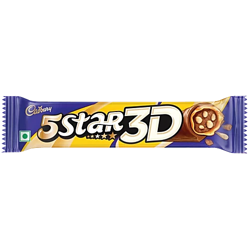 Cadbury Chocolate 5 Star 3D 