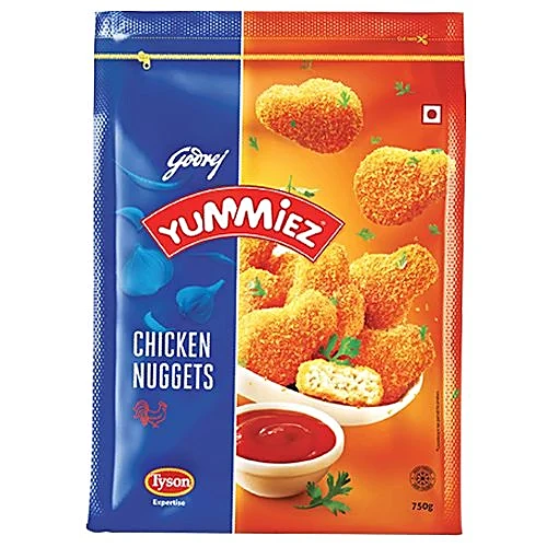 Godrej Yummiez Frozen Non Veg Snacks Chicken Nuggets