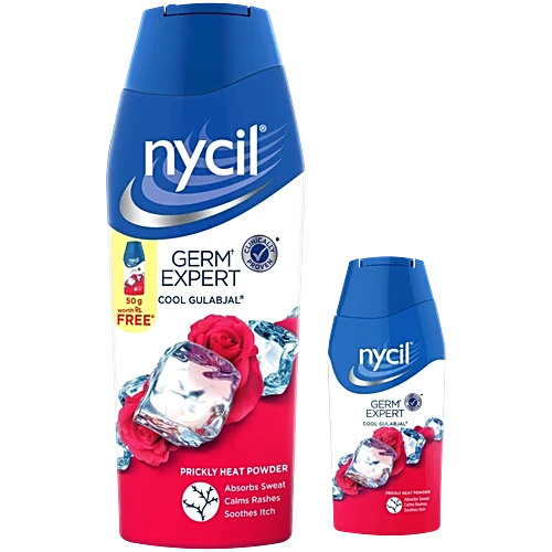 Nycil Talcum Powder Herbal With Gulabjal