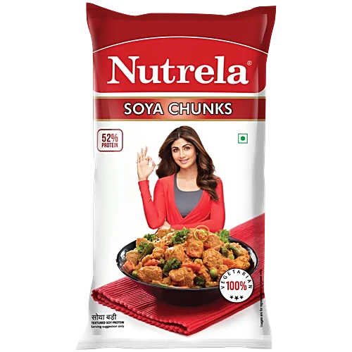 Nutrela Soya Chunks 100 % Veg