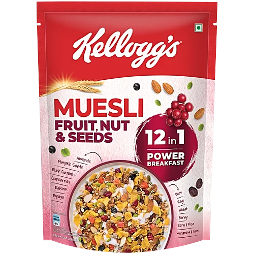 Kelloggs Muesli Fruit Nut And Seeds	