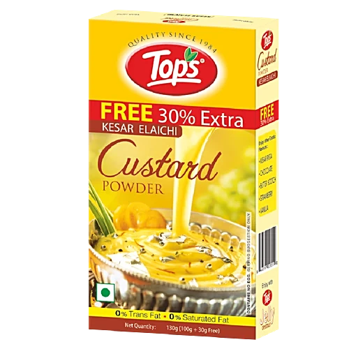 Tops Custard Powder Kesar Elaichi
