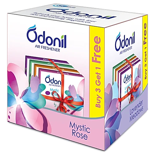 Odonil Air Freshener Buy 3 Get 1 Free Mix
