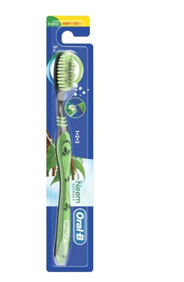 Oral-B Tooth Brush With Neem Medium