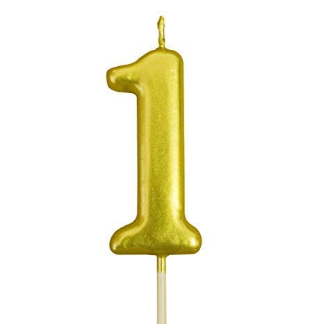 Birthday Numerical Candles