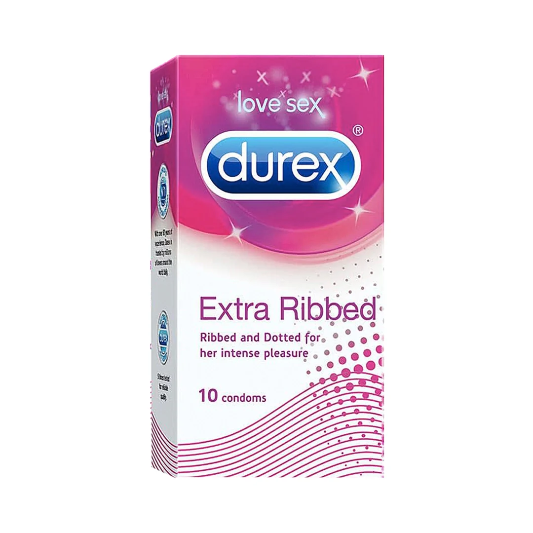 Durex Condoms Extra Ribbed