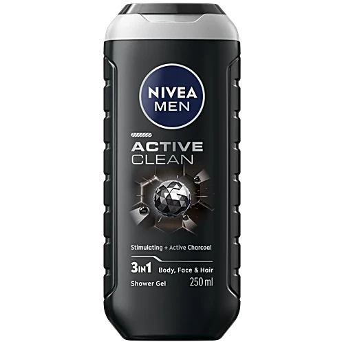 Nivea Shower Gel Men Active Charcoal 