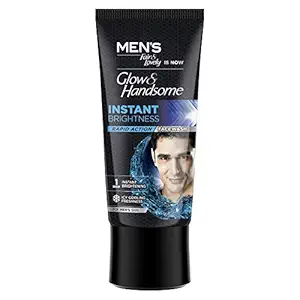 Glow And Handsome Face Wash For Mens Instant Brightness