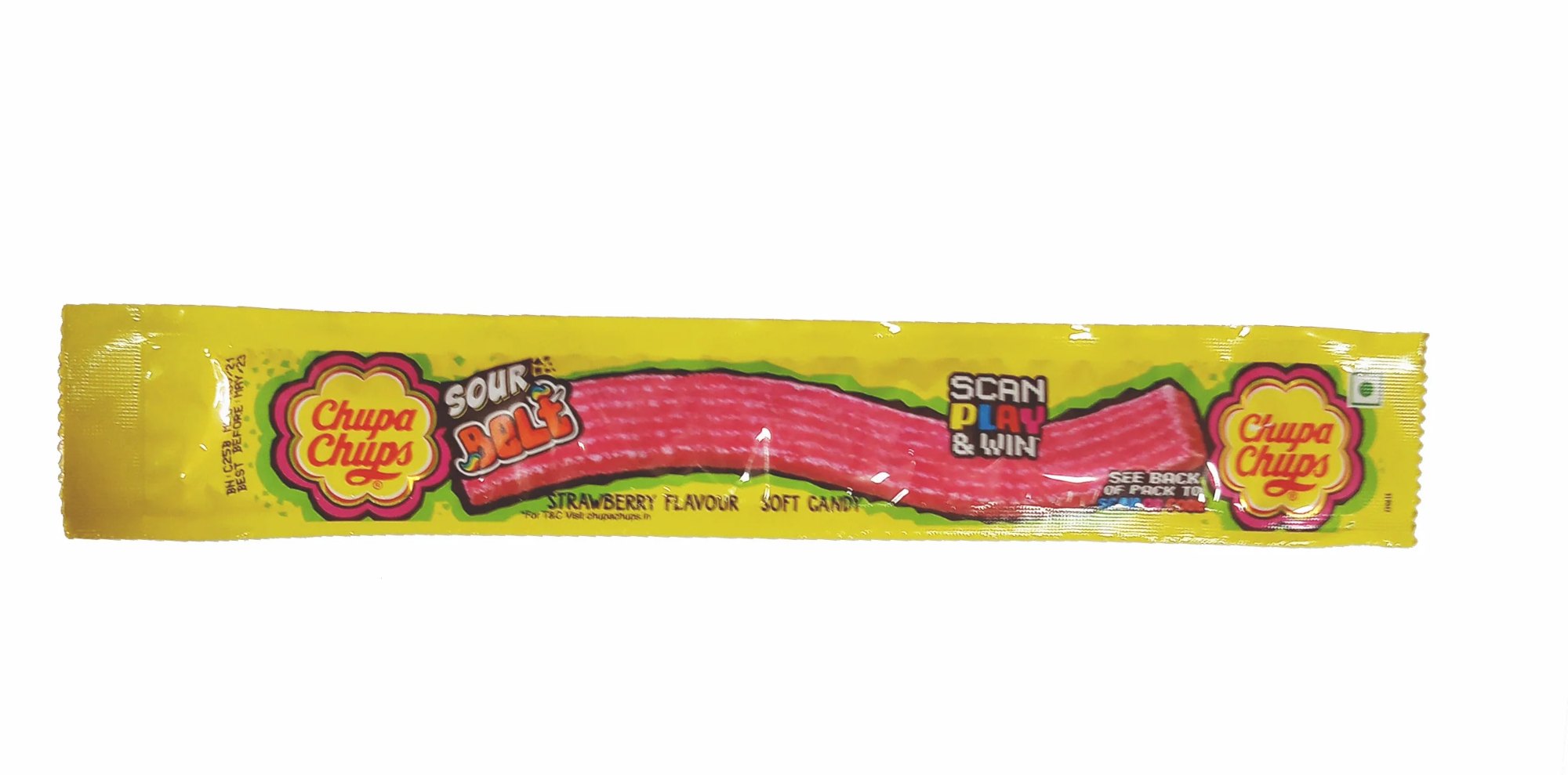 Chupa Chups Sour Belt Cola Flavour