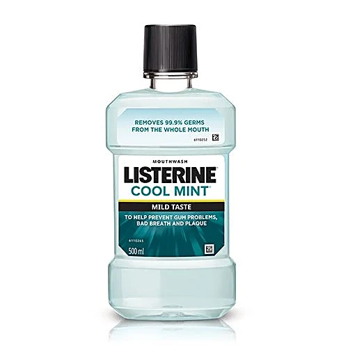 Listerine Mouth Wash Cool Mint Mild Taste