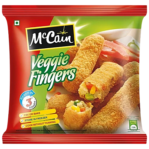 Mc Cain Frozen Veg Snacks Veggi Fingers	
